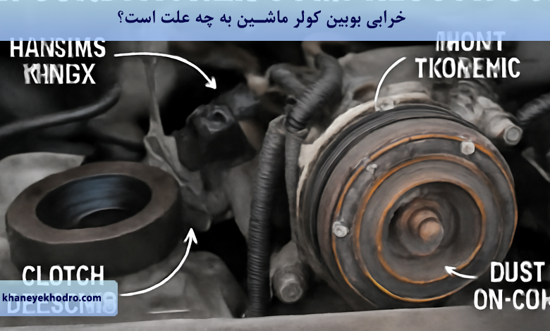 خرابی بوبین کولر ماشین به چه علت است؟