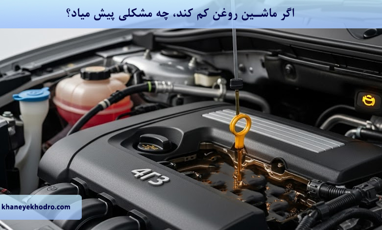 اگر ماشین روغن کم کند، چه مشکلی پیش میاد؟