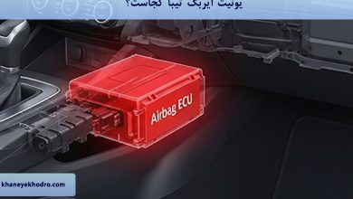 یونیت ایربگ تیبا کجاست؟