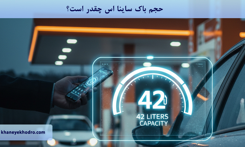 حجم باک ساینا اس چقدر است؟