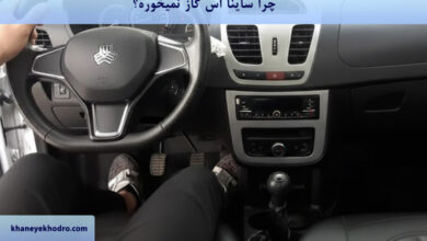 چرا ساینا اس گاز نمیخوره؟