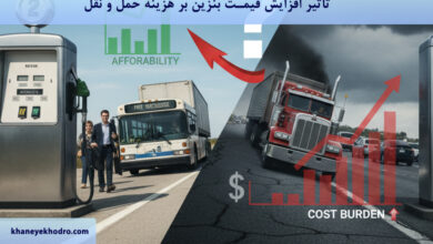 تأثیر افزایش قیمت بنزین بر هزینه حمل و نقل