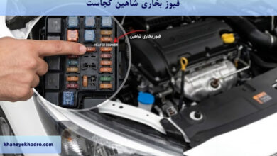 فیوز بخاری شاهین کجاست؟