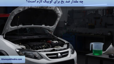 چه مقدار ضد یخ برای کوییک لازم است؟